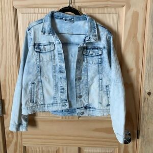 Acid wash Jean jacket